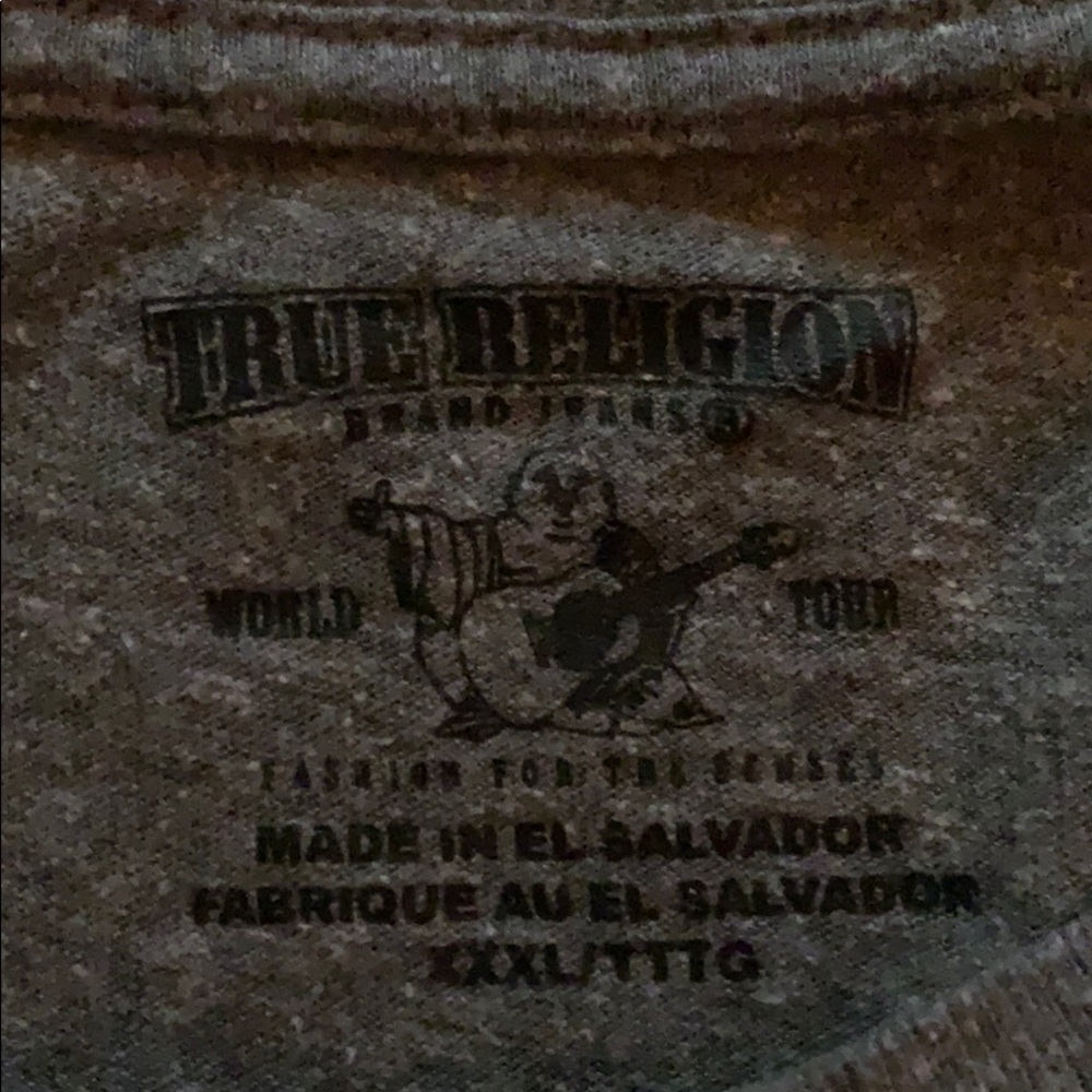 True Religion “Varsity” Themed T Shirt - Picture 3 of 3